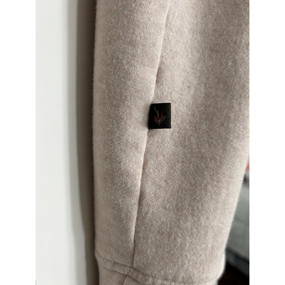 Orvis Signature Collection 1/4 Zip Snap Pullover Men's L Beige Sweatshirt - Picture 7 of 7